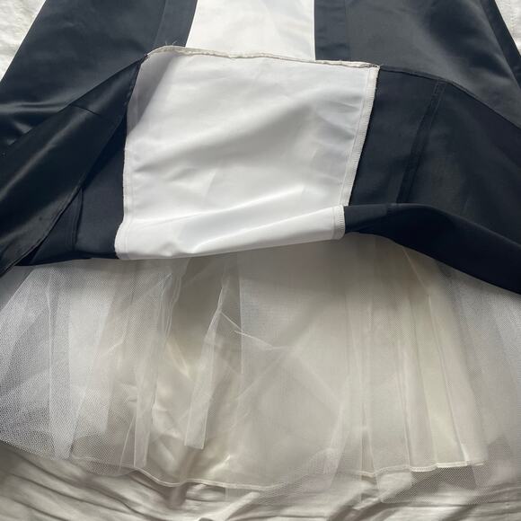 Vintage Jessica McClintock Gunne Sax Strapless Formal Gown Sz 7/8 Prom Evening - Picture 6 of 11